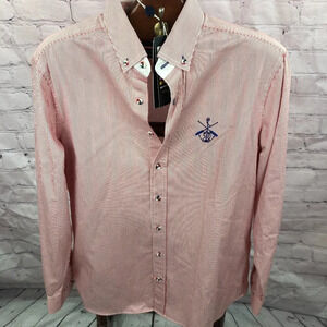 claudio campione danke  dress shirt modern fit size medium